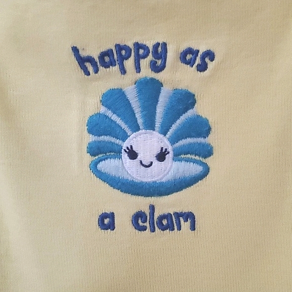 Gymboree Yellow Ruffle Shoulder Tank 2T & Blue Ruffle Shorts 12-18 Months Set - Picture 5 of 8